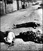 Click on image to see full-sized version Halabja: Cyanide gas