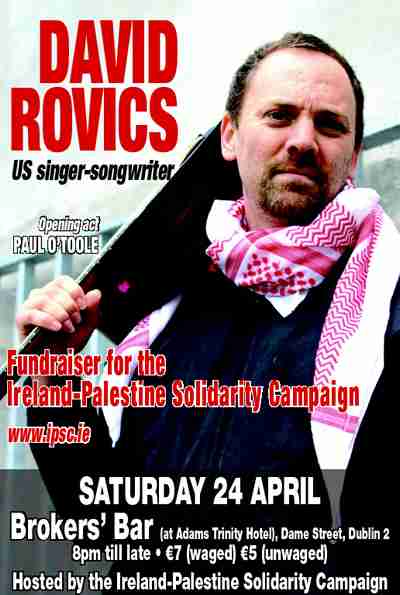 Click on image to see full-sized version Rovics poster