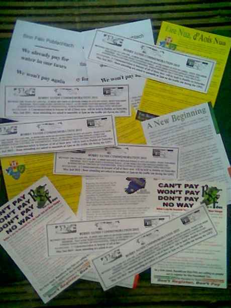 1,000 republican leaflets will be distributed in O'Connell street at this event on the 2nd May 2015.