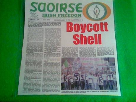 SHELL : we hope the 'natural gas' will burn yer arse and blow ya all to HELL !