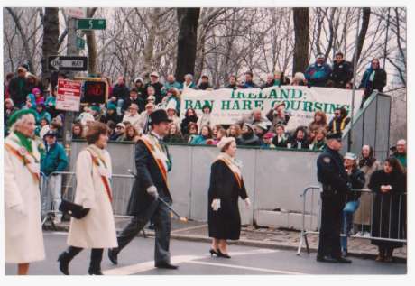 Demo at NY St Patrick'sDay parade 1992...many similar protests planned to coincide with "The Gathering"
