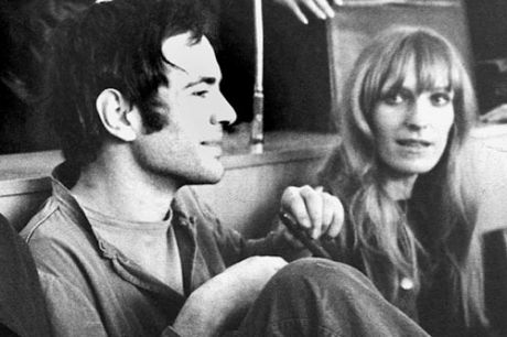Andreas Baader and lover Gudrun Ensslin