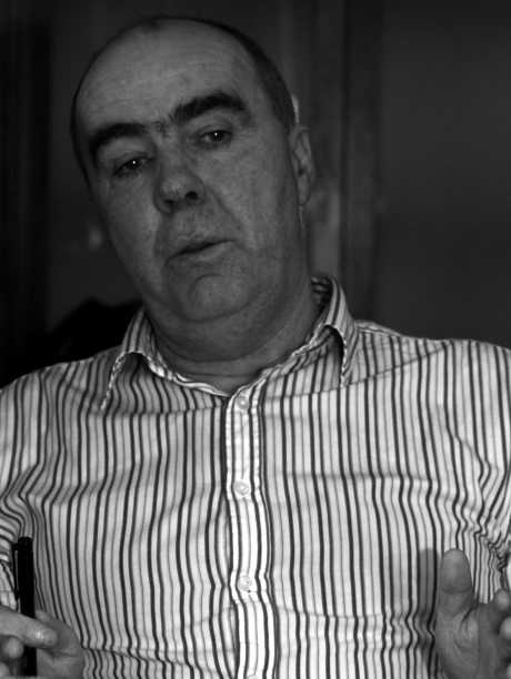 Pat O'Donnell at a recent ShelltoSea press conference in Dublin.  © Michael Gallagher 2009 