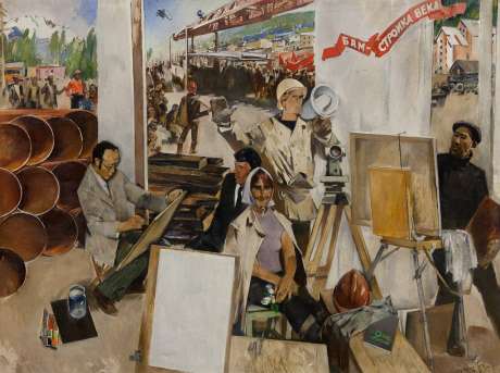 Click on image to see full-sized version Mongolian artist S. Dondog