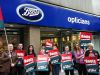 Belfast Mayor Niall O'Donnghaile supports Boots workers