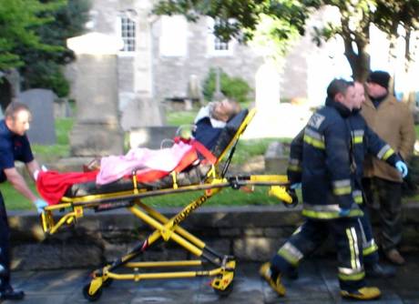 Another Hunger Striker Being Taken To Hospital