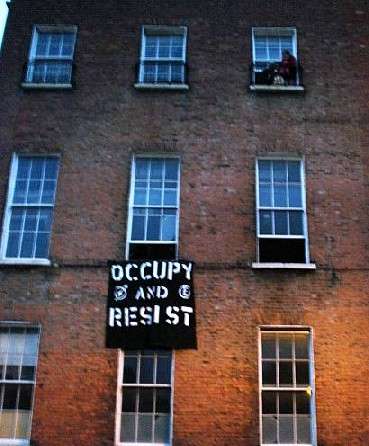 First Banner Goes Up