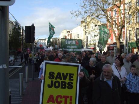 More marchers, Grand Parade