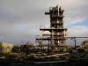 Part of the ruins of the Asahi factory in Killala north Mayo