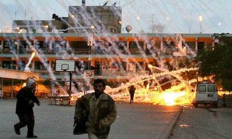 White Phosphurous Gaza Pic 2
